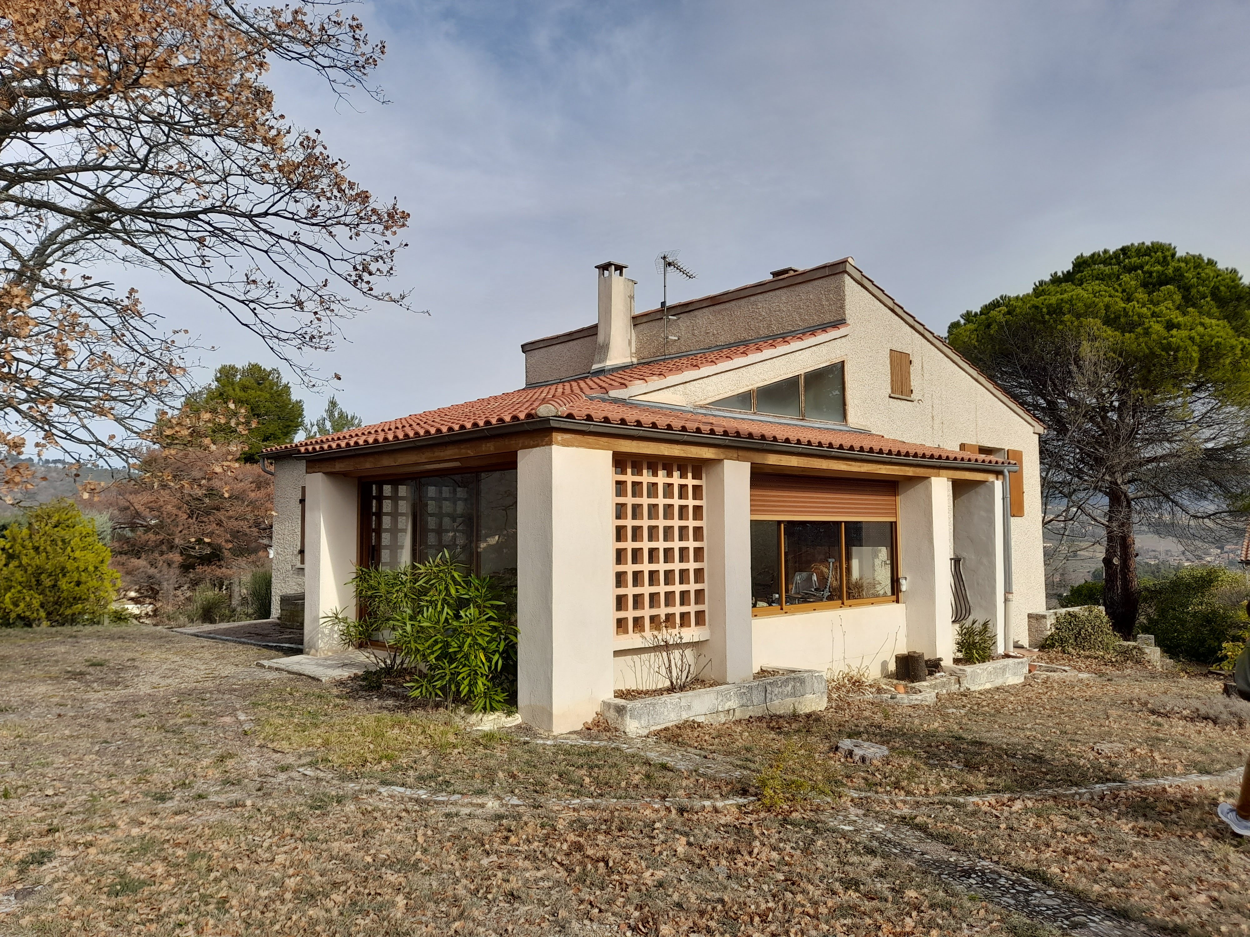 Maison avec grand terrain